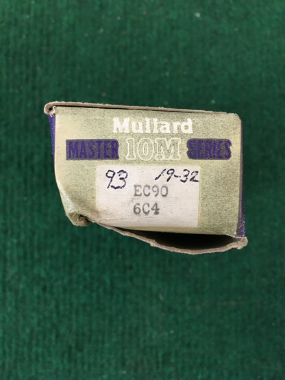 Mullard 10M EC90/6C4 Vacuum Tube * Tested 93