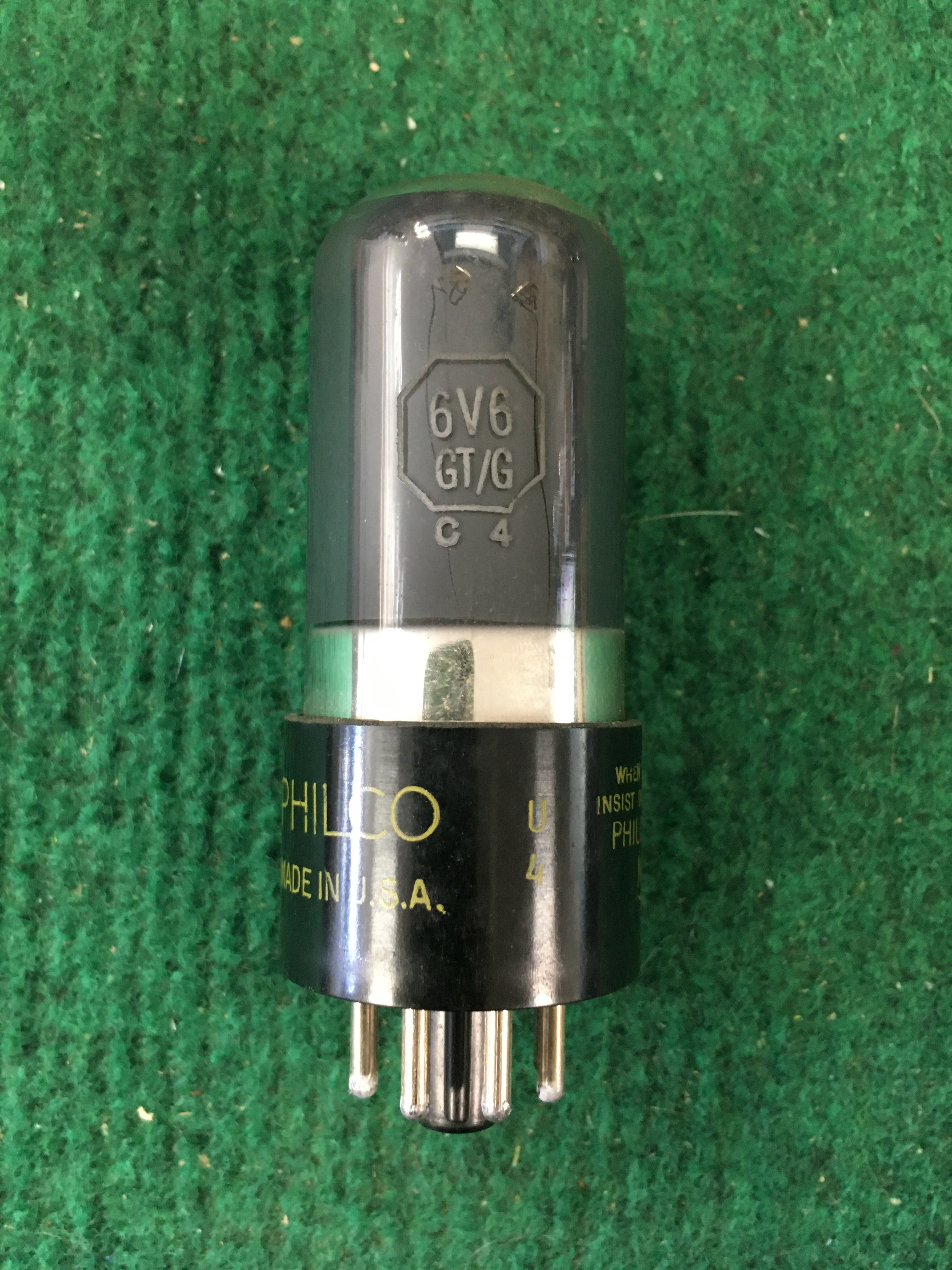 Philco 6V6 GT/G Vacuum Tube * Tested 114