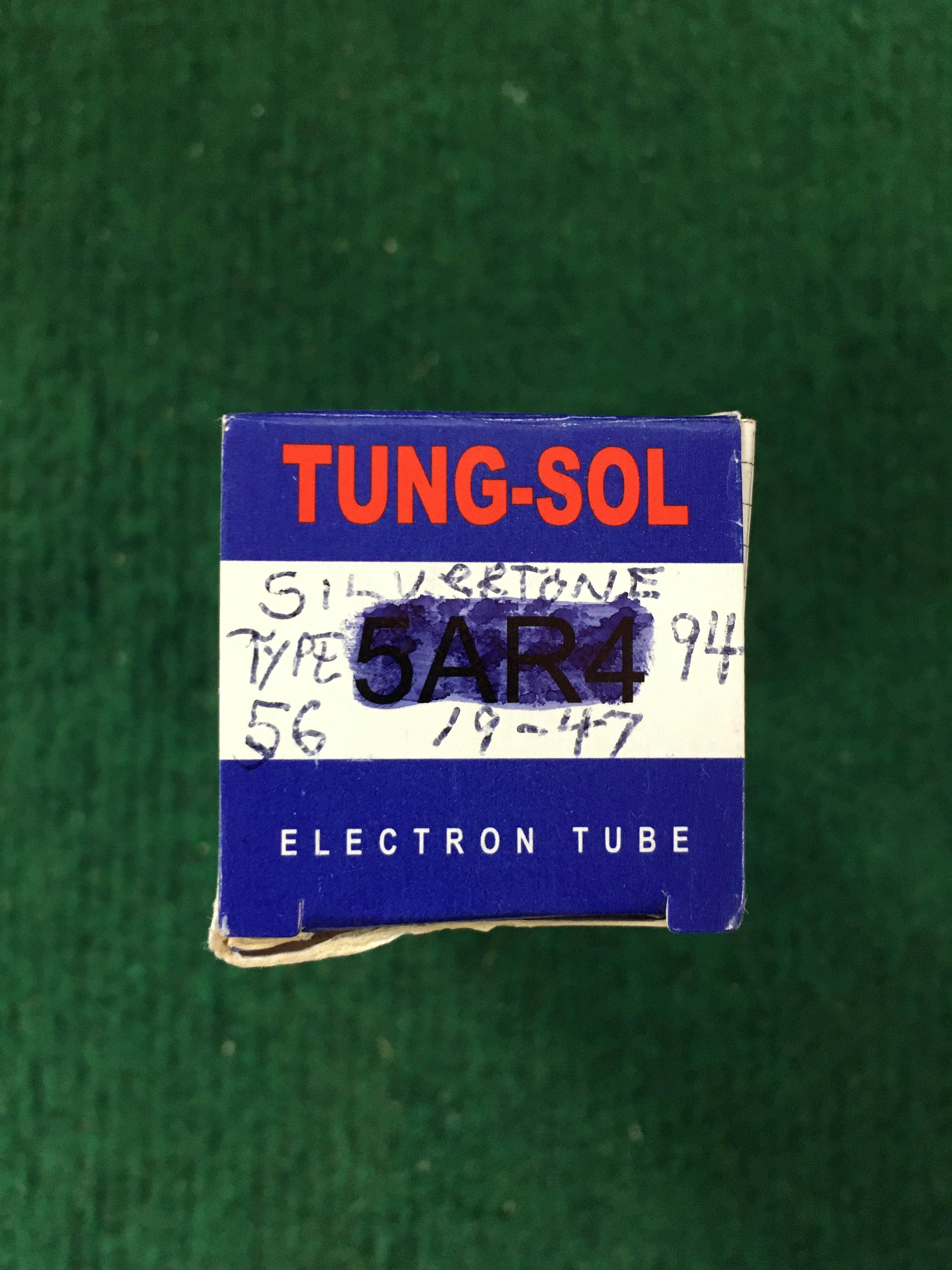 Silvertone Type 56 Vacuum Tube * Tested 94