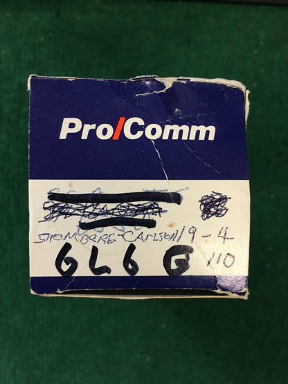 Stromberg-Carlson 6L6G Vacuum Tube * Tested 110
