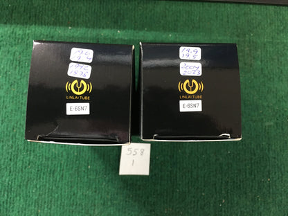 Linlai E-6SN7 Vacuum Tube * Matched Pair * NOS