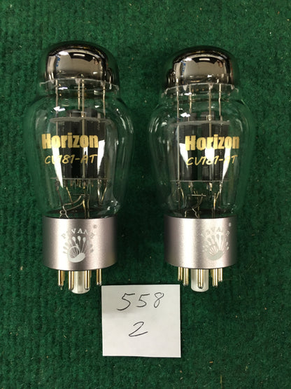 PSVANE Horizon CV-181 (6SN7) Vacuum Tubes * Matched Pair * NOS