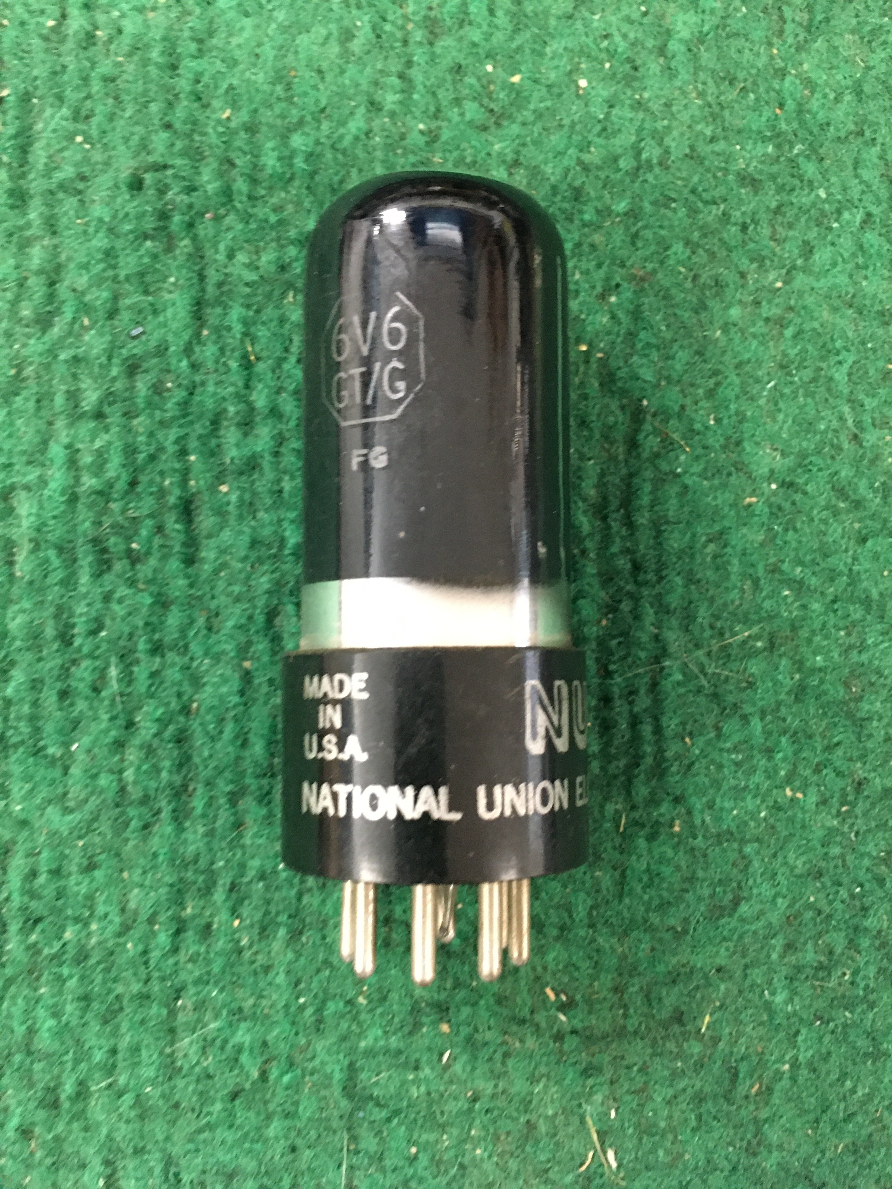 National Union 6V6 GT/G Vacuum Tube * Tested 112