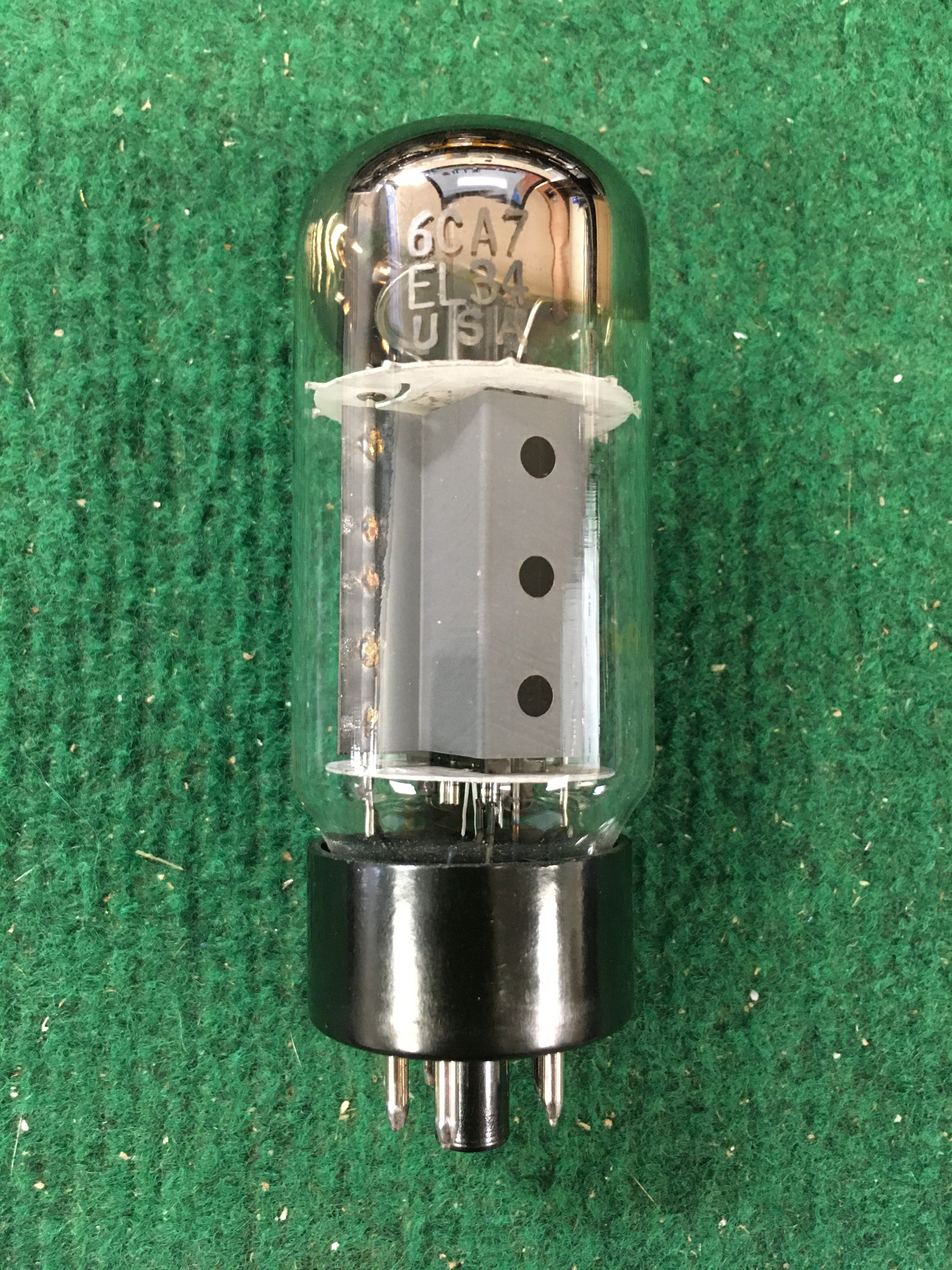 Philips 6CA7/EL34 Vacuum Tube * Tested 118