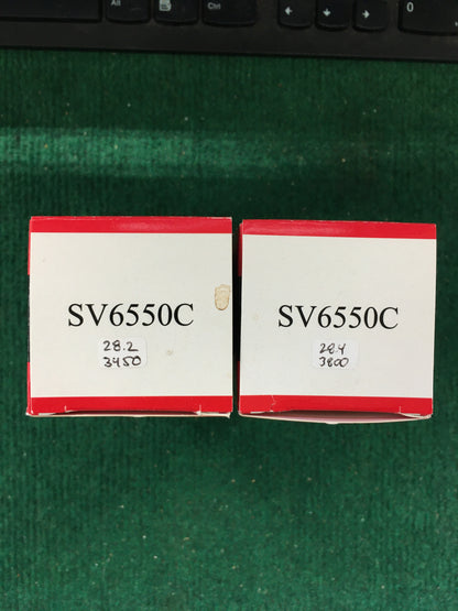 Svetlana 6550C Vacuum Tubes * Matched pair * NOS