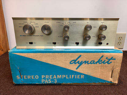Dynaco Set - PAT3 Tube Preamplifier & Stereo 70 Tube Amplifier * Original Box