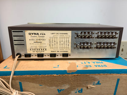 Dynaco Set - PAT3 Tube Preamplifier & Stereo 70 Tube Amplifier * Original Box
