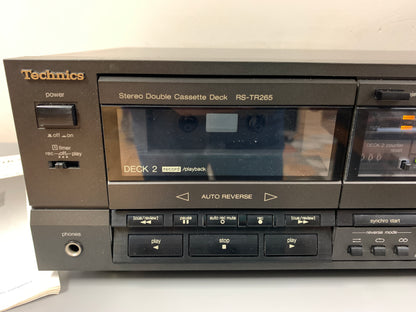 Technics RS-TR265 Double Cassette Deck