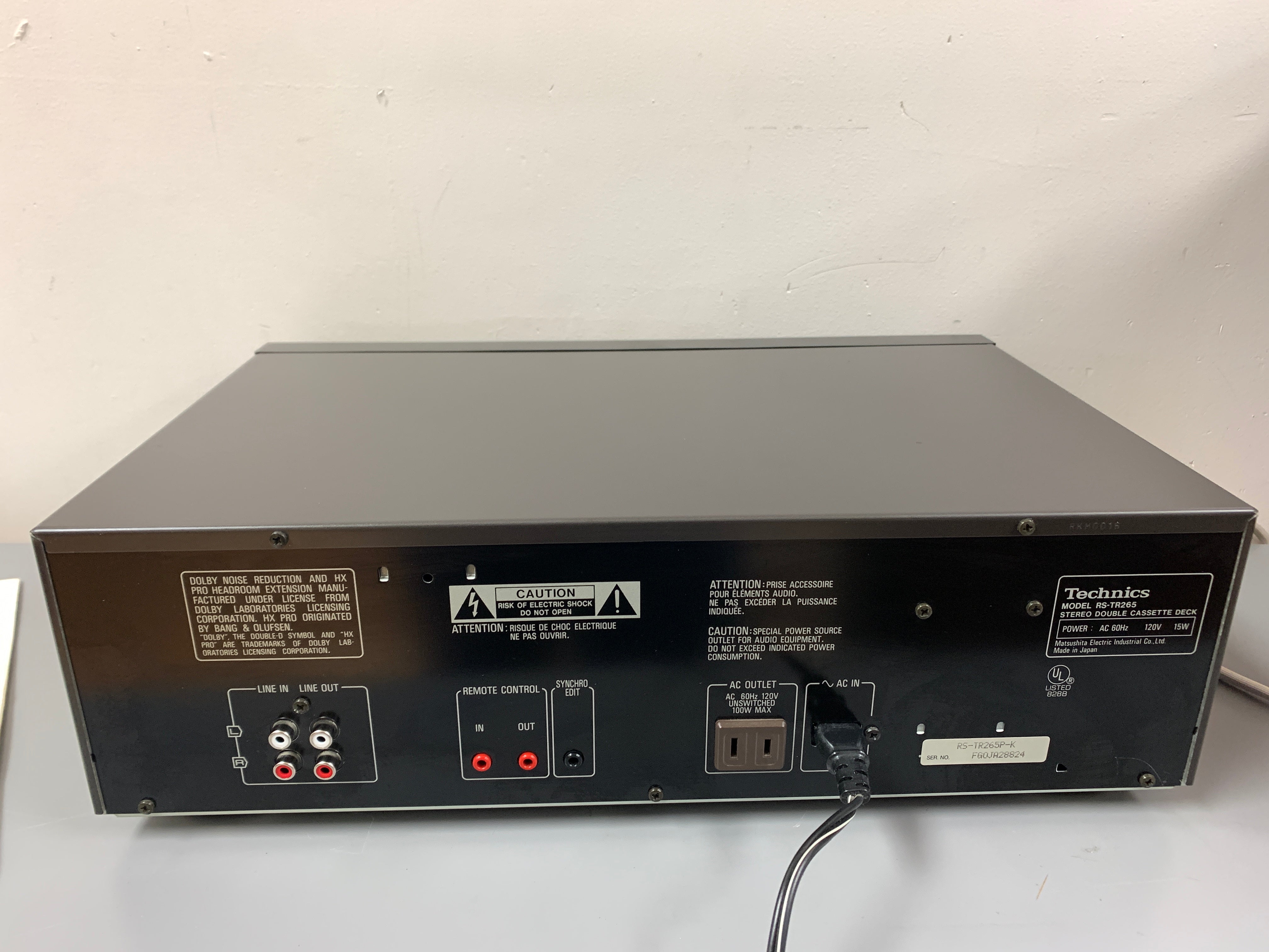その他 Technics RS-728U Technics 4CH Stereo Taep Deck RS-728U | 70年代の4chステレオの研究