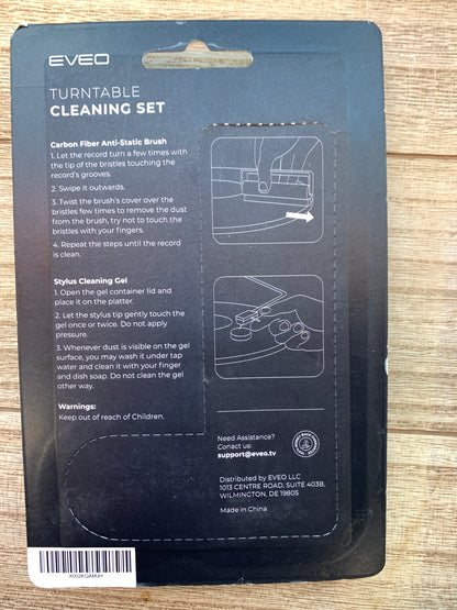 EVEO Turntable Cleaning Set
