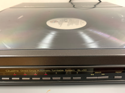 Technics SL-J33 Linear Tracking Direct Drive Programmable Turntable