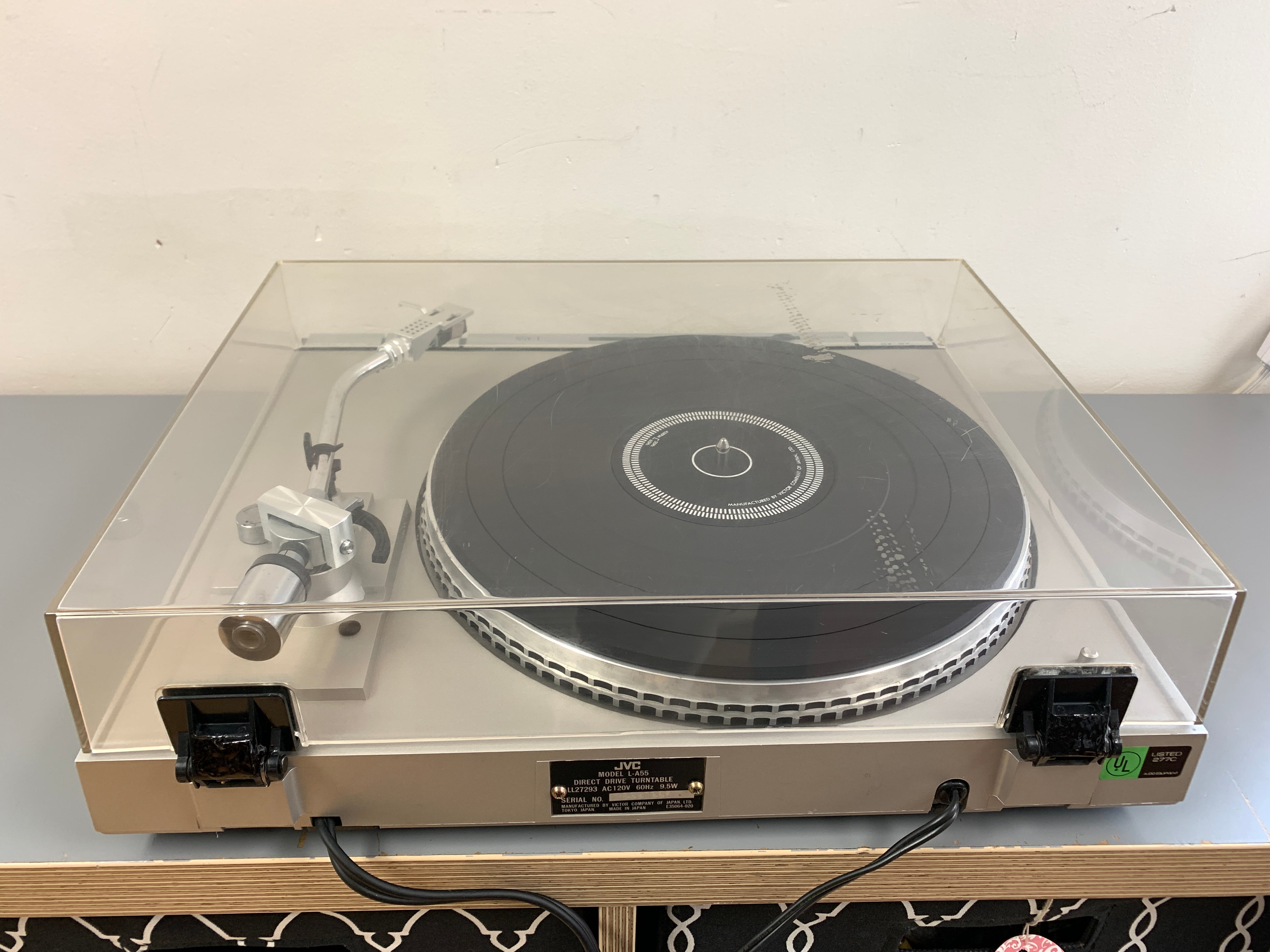 JVC LA-55 Turntable with Stanton D71EE Cartridge – The Turntable Store