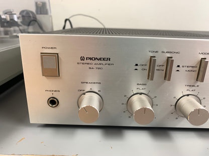 Pioneer SA-720 Integrated Amplifier * 65W RMS