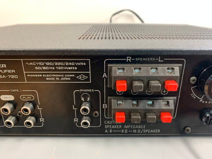 Pioneer SA-720 Integrated Amplifier * 65W RMS