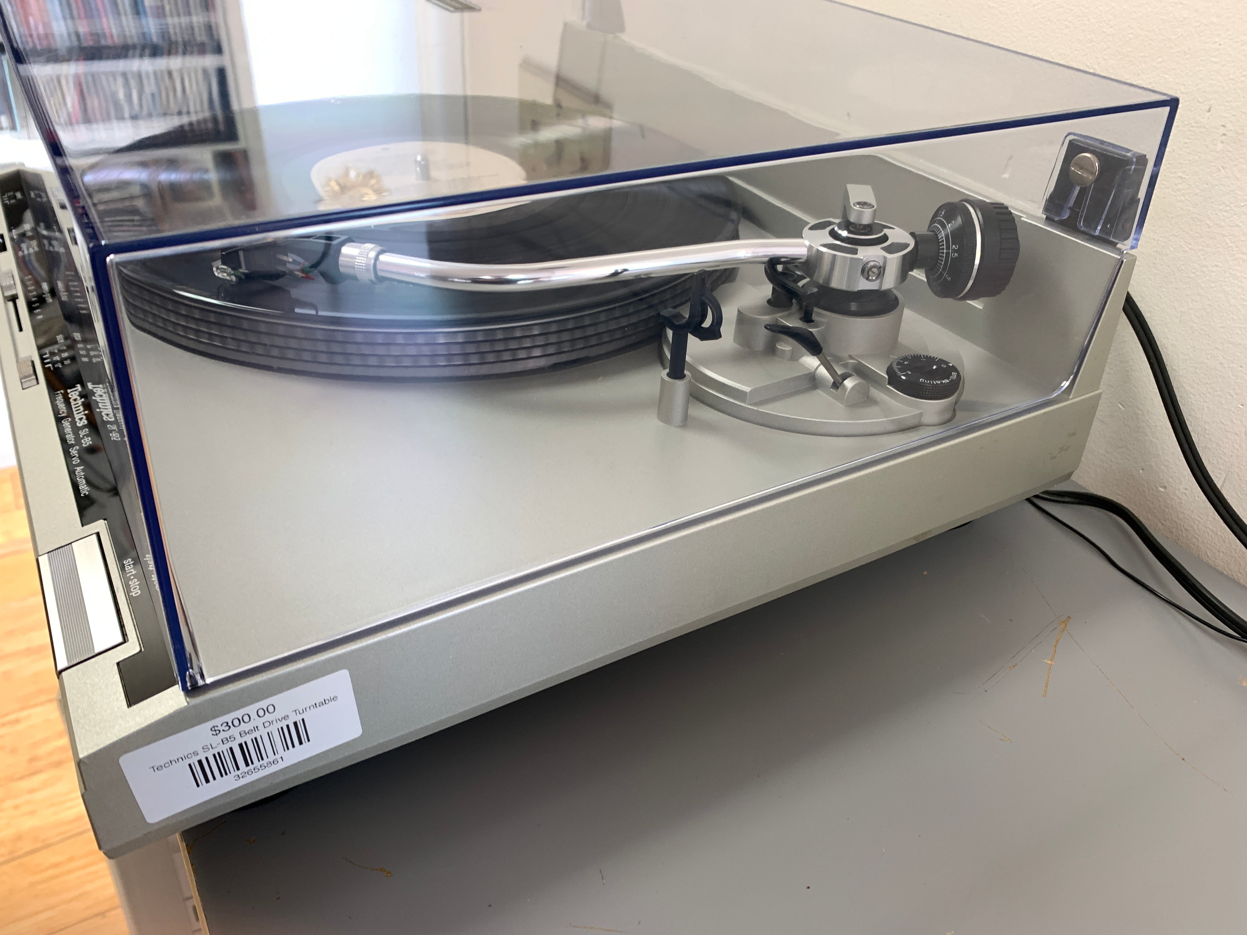Technics SL-B5 Fully Automatic Record Changer 1980 * Shure