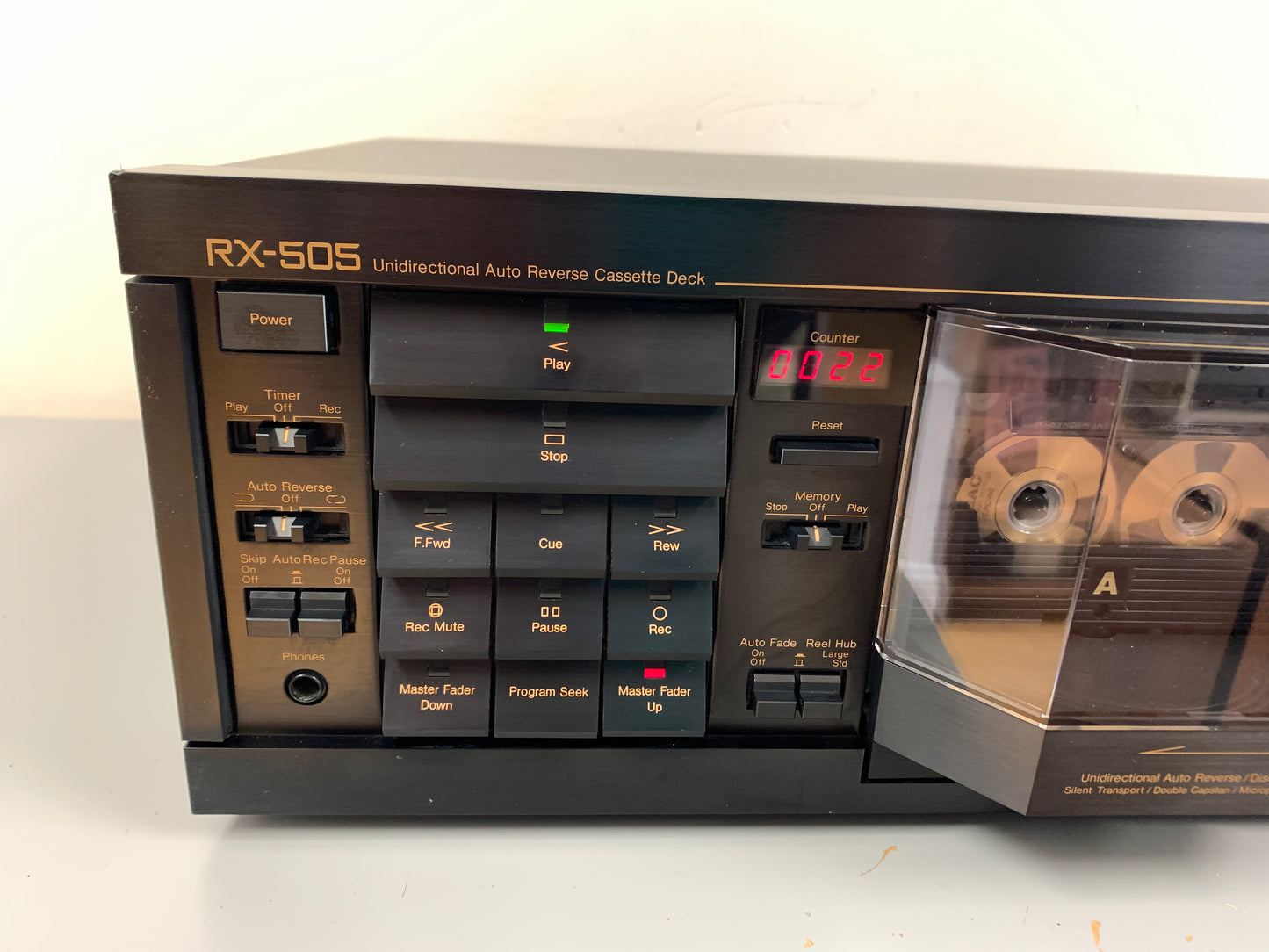 Nakamichi RX-505 Single Cassette Deck