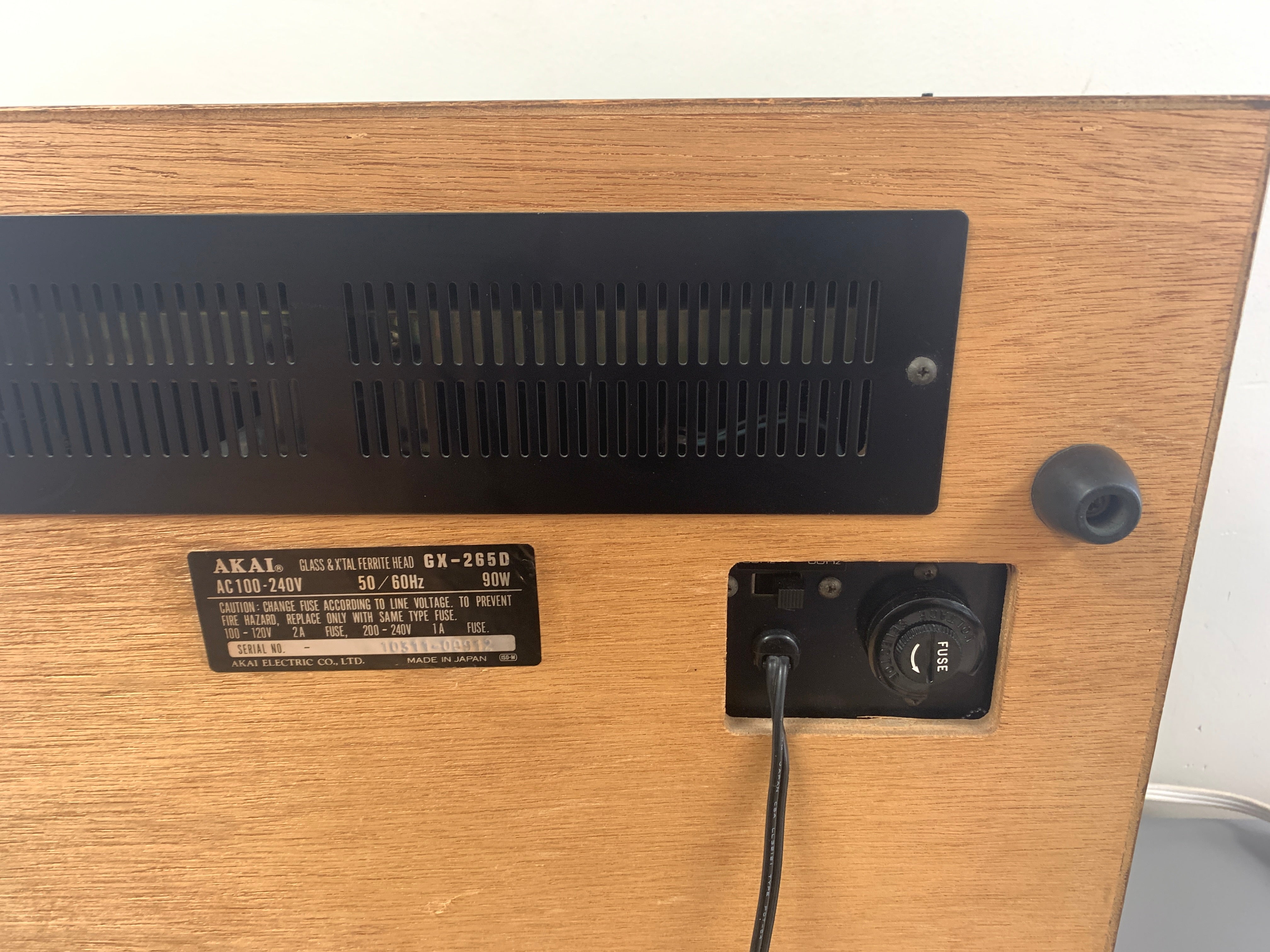 Akai GX265D Reel to Reel Deck – The Turntable Store