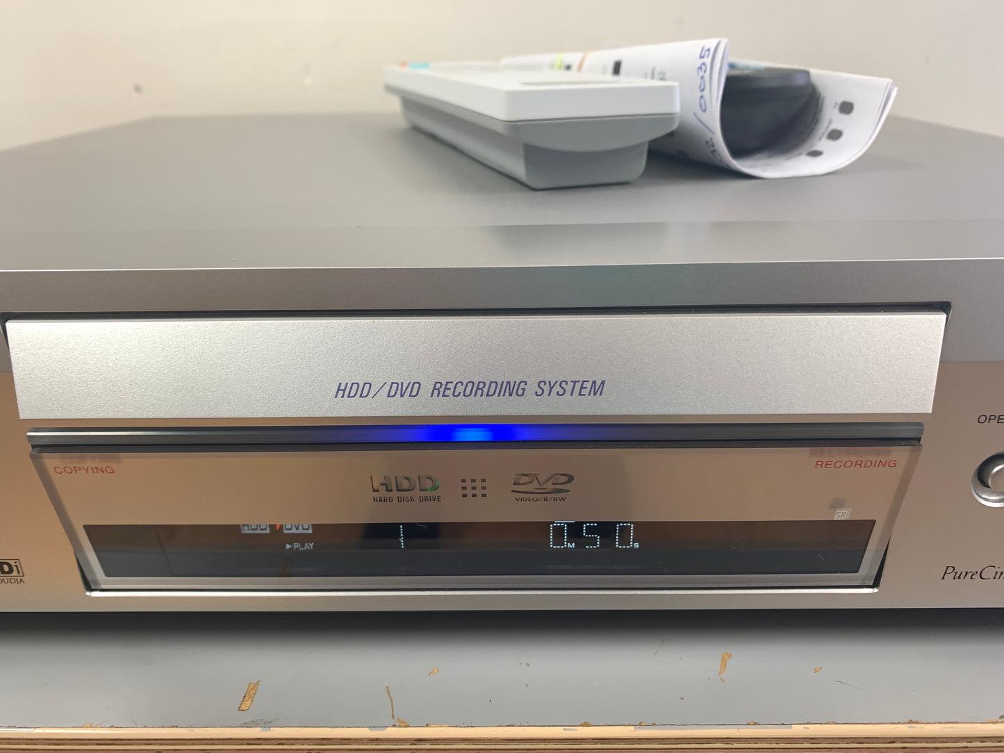 Pioneer DVR-810H DVD & Hard Disk Recorder * Remotes