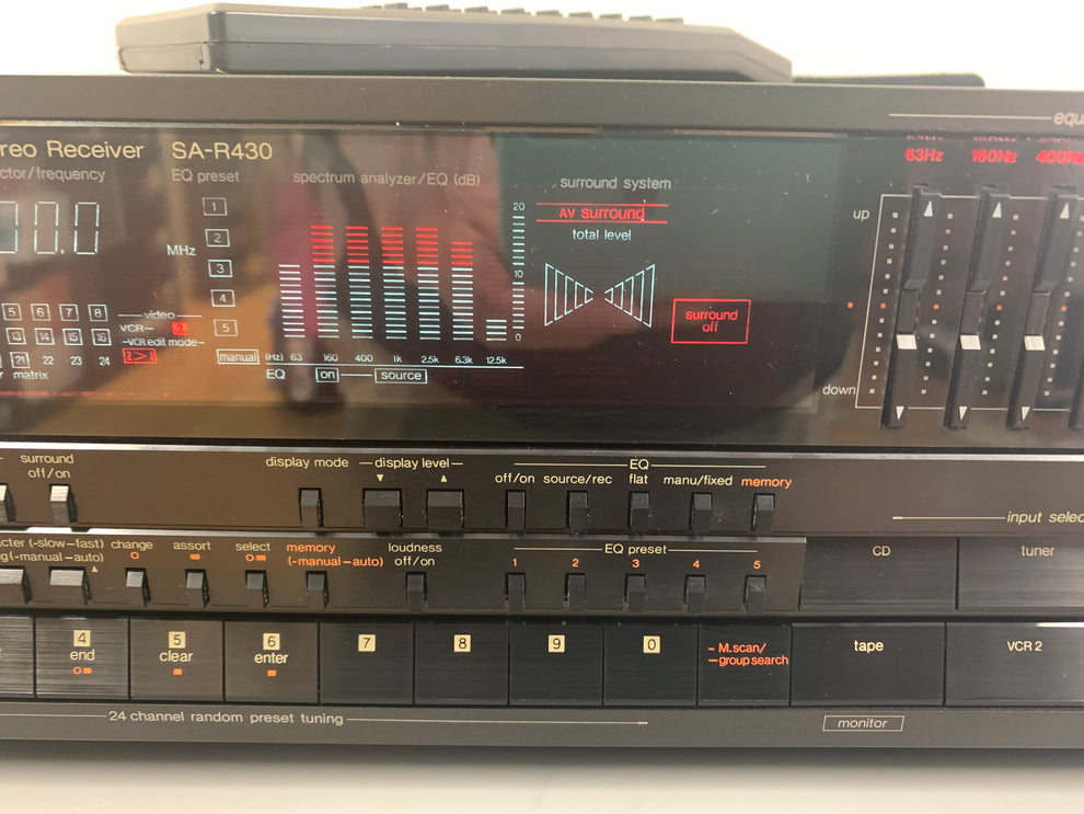 Technics SA-R430 Stereo Receiver * Remote * 100W RMS – The Turntable Store