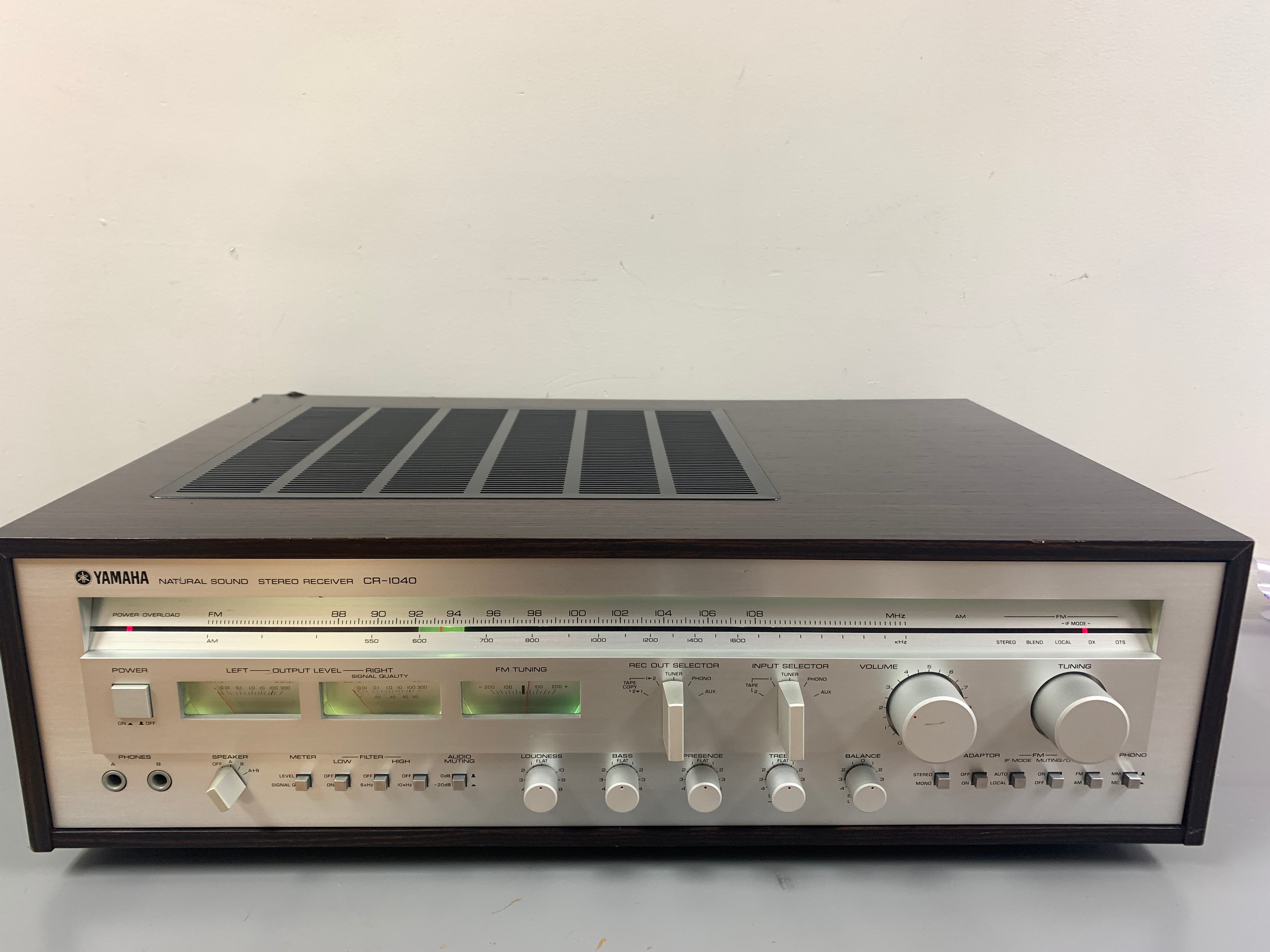 Yamaha CR-1040 Stereo Receiver * 80W RMS * 1979 – The Turntable Store