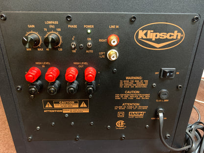 Klipsch RPW10 Powered Subwoofer