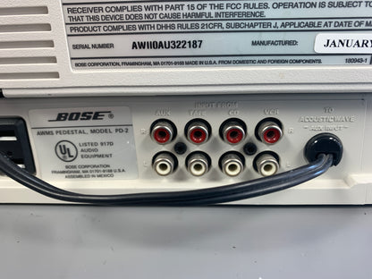 Bose Acoustic Wave Music System CD-3000 AM FM w/ PD-2 Pedestal and Remote