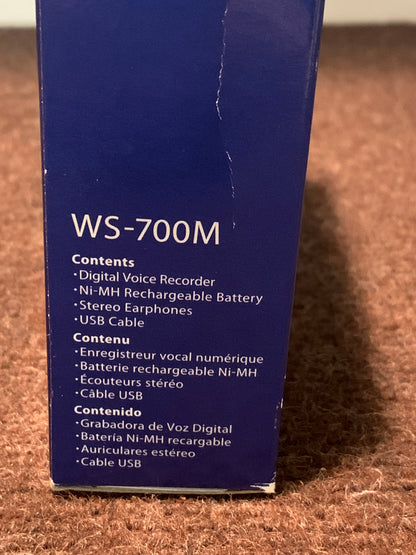 Olympus WS-700M MP3 Player Voice Recorder Micro SD Slot *NOS