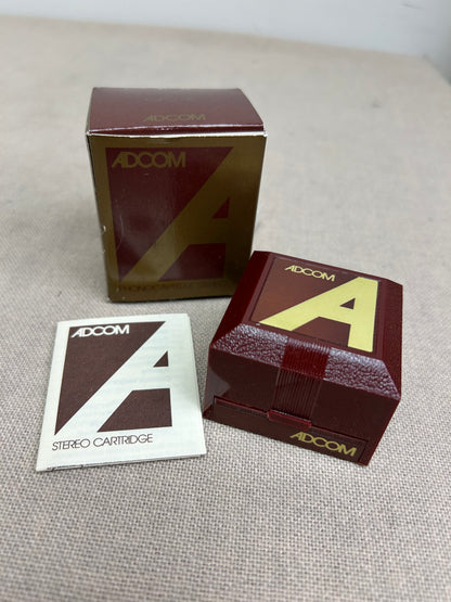 ADCOM GFC-1E New Old Stock Cartridge and Stylus !!! All original ZERO hours !!!