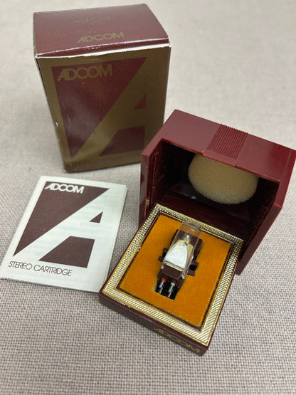 ADCOM GFC-1E New Old Stock Cartridge and Stylus !!! All original ZERO hours !!!