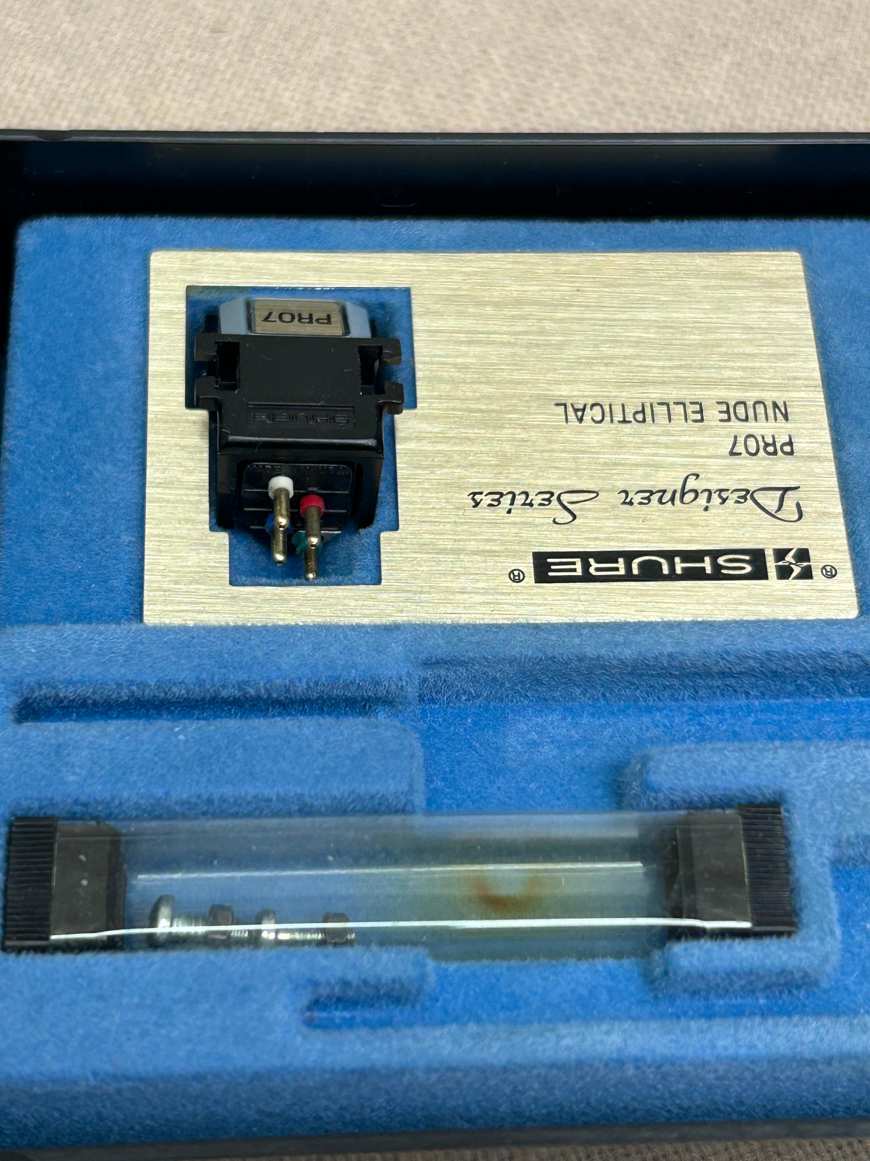 Shure PRO7 Nude Elliptical Cartridge and Stylus * Very Good Condition * Low Hours * See Pics !