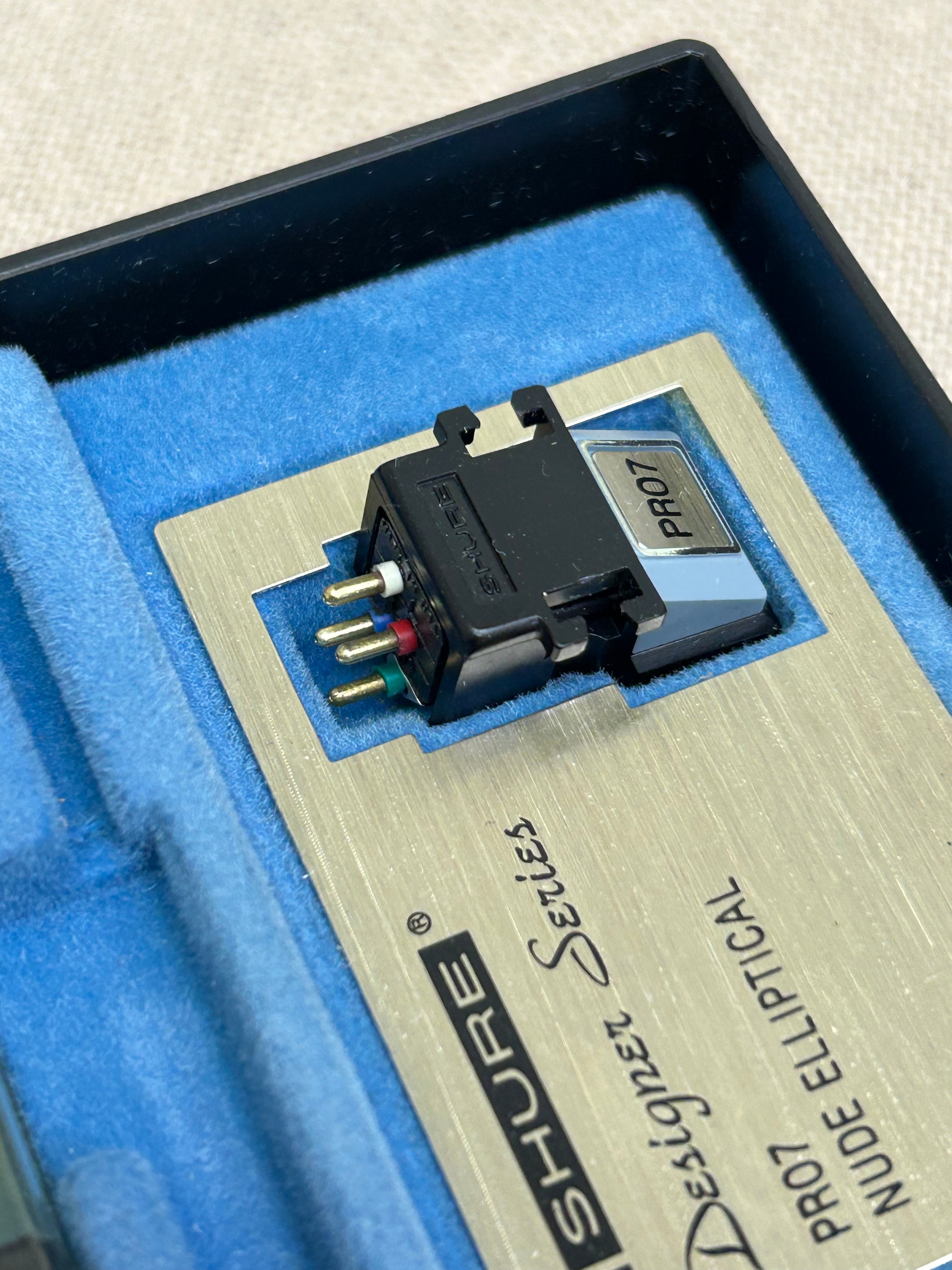 Shure PRO7 Nude Elliptical Cartridge and Stylus * Very Good Condition * Low Hours * See Pics !