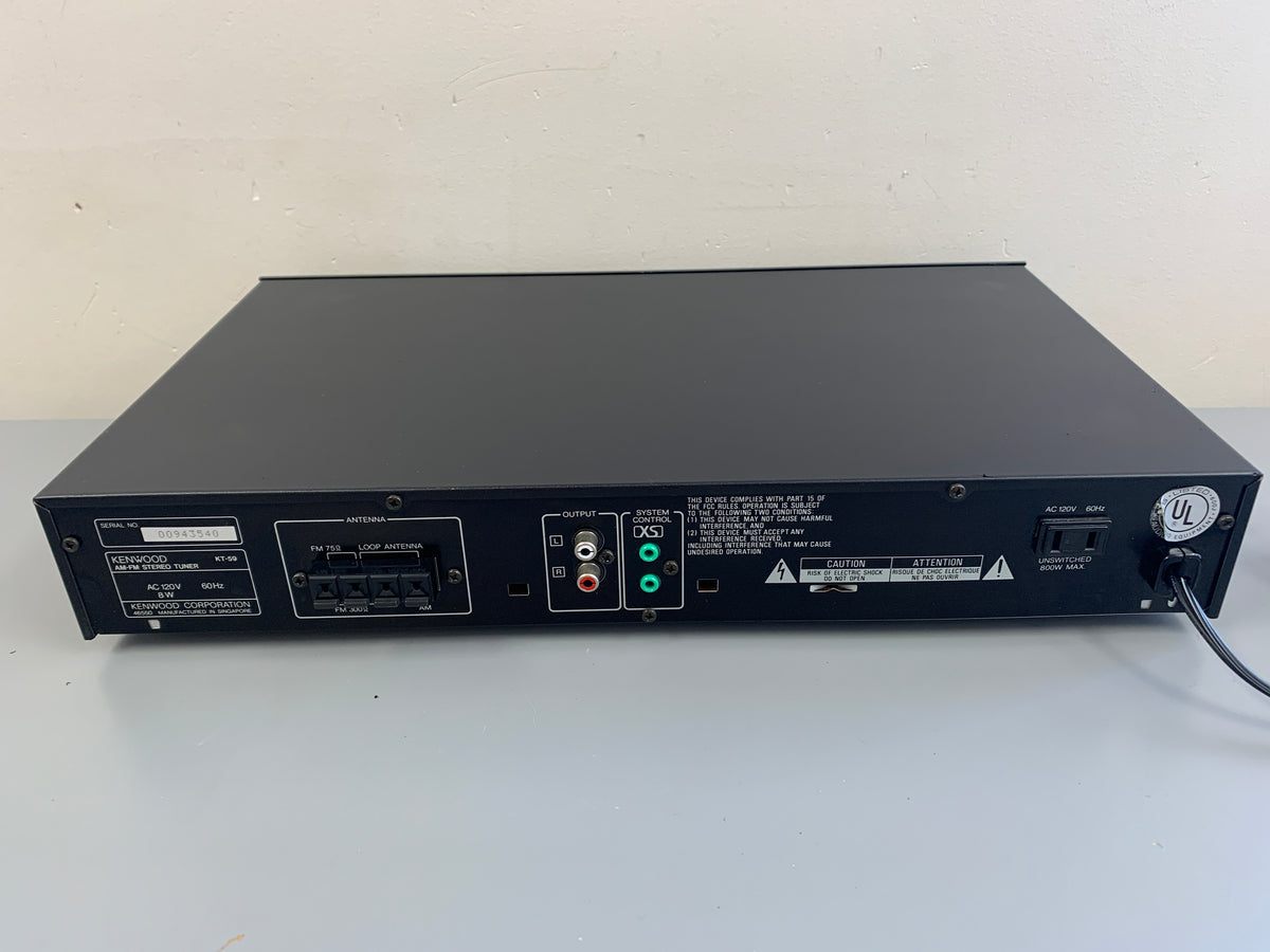 Kenwood KT-50 Sintonizzatore AM/FM Vintage Hi-Fi - Audio/Video In Kenwood KT-50 Sintonizzatore AM/FM Vintage Hi-Fi - Audio/Video In