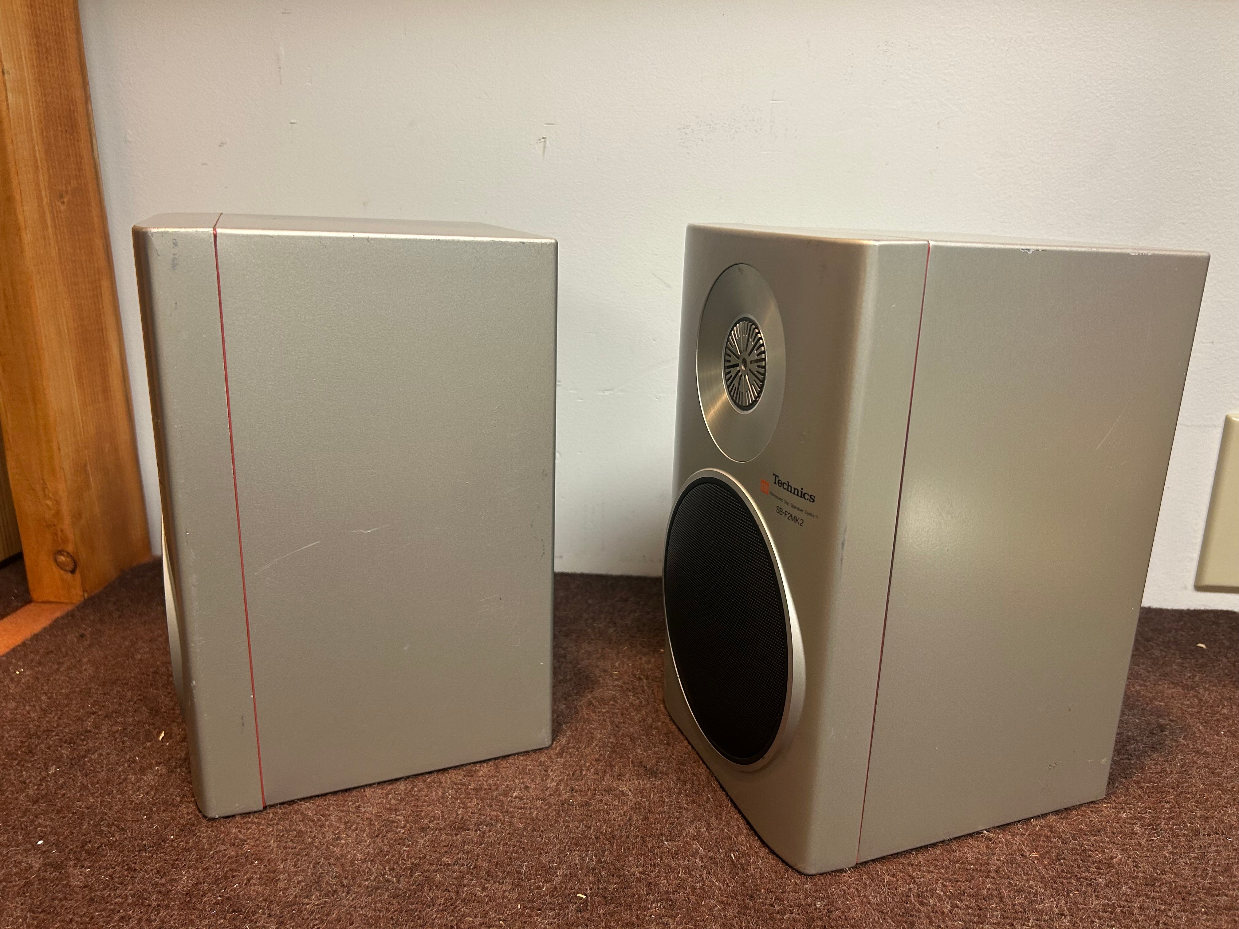 Technics SB-F2MK2 Bookshelf Speakers * Fully Serviced