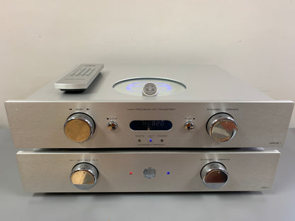 Accustic Arts DRIVE1 and Upgraded DAC1 * Cd Transport and DAC * Remote * Manuals * Boxes