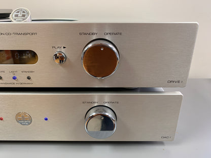 Accustic Arts DRIVE1 and Upgraded DAC1 * Cd Transport and DAC * Remote * Manuals * Boxes