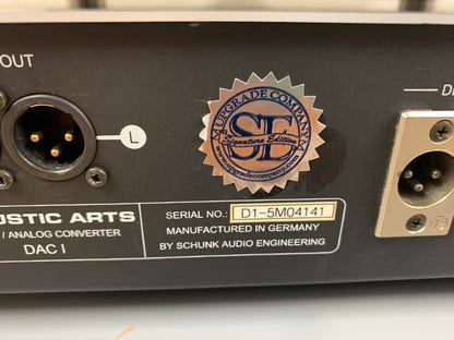 Accustic Arts DRIVE1 and Upgraded DAC1 * Cd Transport and DAC * Remote * Manuals * Boxes