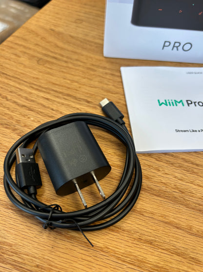 WiiM Pro Streaming music player and digital preamp with Wi-Fi®, Google Cast, Apple AirPlay® 2, and Bluetooth® * New Open Box *