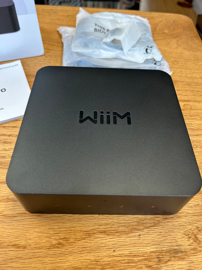 WiiM Pro Streaming music player and digital preamp with Wi-Fi®, Google Cast, Apple AirPlay® 2, and Bluetooth® * New Open Box *