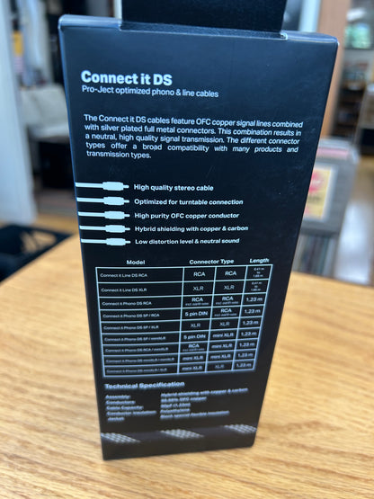 Pro-Ject Connect-it Phono DS Balanced Cable – 5-Pin DIN to 5-Pin Mini-XLR (1.23m) – Hard to Find in US – 30 plus day backorder!