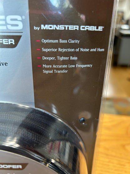 Monster msb1000sw Subwoofer Cable * 18 ft * NEW in Box !!! *