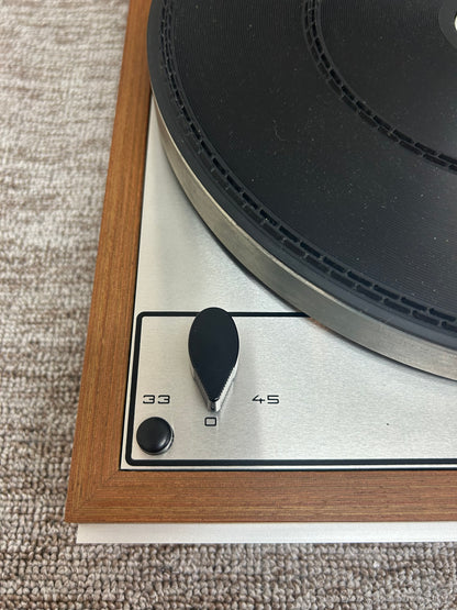 Thorens TD-165 Belt Drive Turntable * Ortofon Cartridge * New Belt * Fully Serviced * Metal Hinge Protectors * Manual