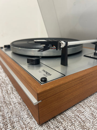 Thorens TD-165 Belt Drive Turntable * Ortofon Cartridge * New Belt * Fully Serviced * Metal Hinge Protectors * Manual