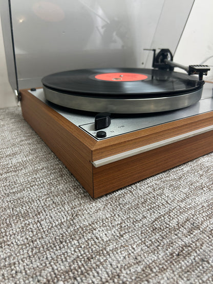 Thorens TD-165 Belt Drive Turntable * Ortofon Cartridge * New Belt * Fully Serviced * Metal Hinge Protectors * Manual