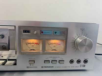 Pioneer CT-F500 Single Cassette Deck