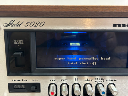 Marantz 5020 Single Cassette Deck * Fully Serviced * Wood Case * New Belts