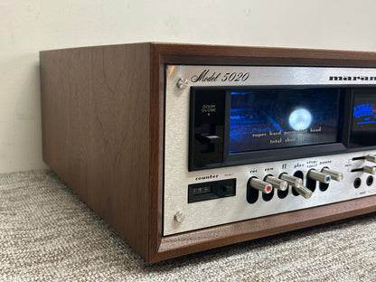 Marantz 5020 Single Cassette Deck * Fully Serviced * Wood Case * New Belts