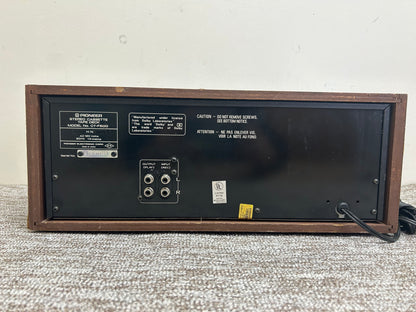 Pioneer CT-F500 Single Cassette Deck * Wood Case * Fully Serviced * New Belts
