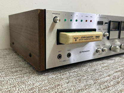 Pioneer RH-65 Eight Track Recorder * Fully Serviced * New Belts