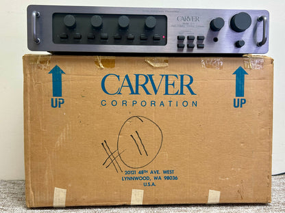 Carver C-1 Sonic Holography Preamplifier * Fully Serviced * Box