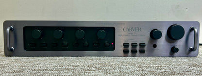 Carver C-1 Sonic Holography Preamplifier * Fully Serviced * Box